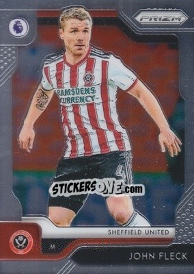 Sticker John Fleck - English Premier League 2019-2020. Prizm. Breakaway version n. 293 - Panini