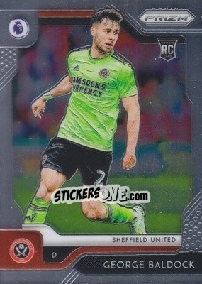 Sticker George Baldock - English Premier League 2019-2020. Prizm. Breakaway version n. 295 - Panini