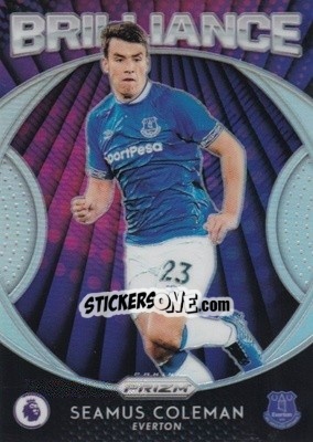 Sticker Seamus Coleman - English Premier League 2019-2020. Prizm. Breakaway version n. b-25 - Panini