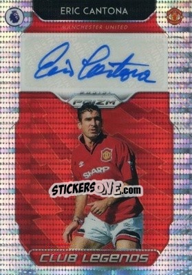 Sticker Eric Cantona - English Premier League 2019-2020. Prizm. Breakaway version - Panini