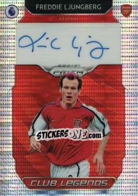 Sticker Freddie Ljungberg - English Premier League 2019-2020. Prizm. Breakaway version - Panini