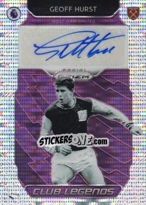 Sticker Geoff Hurst - English Premier League 2019-2020. Prizm. Breakaway version - Panini