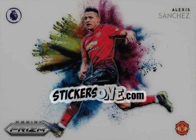Sticker Alexis Sanchez - English Premier League 2019-2020. Prizm. Breakaway version - Panini