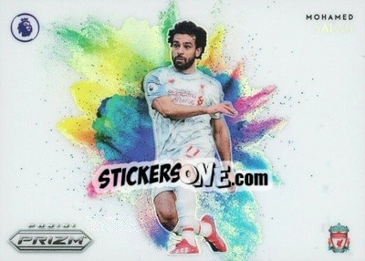 Sticker Mohamed Salah - English Premier League 2019-2020. Prizm. Breakaway version - Panini