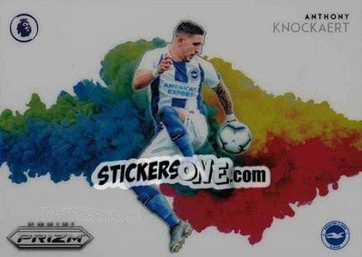 Sticker Anthony Knockaert - English Premier League 2019-2020. Prizm. Breakaway version - Panini