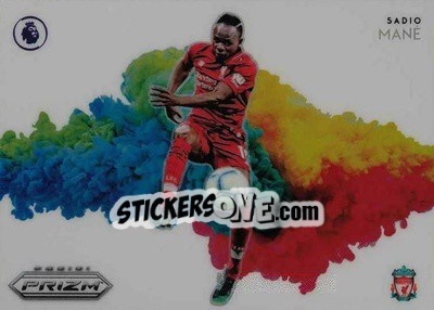 Sticker Sadio Mane - English Premier League 2019-2020. Prizm. Breakaway version - Panini
