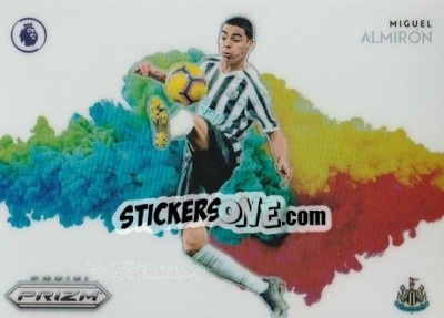 Sticker Miguel Almiron - English Premier League 2019-2020. Prizm. Breakaway version n. cb19 - Panini