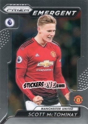 Sticker Scott McTominay - English Premier League 2019-2020. Prizm. Breakaway version n. e11 - Panini