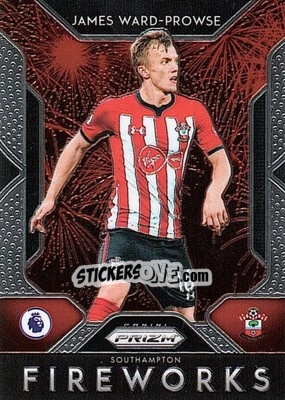 Sticker James Ward-Prowse - English Premier League 2019-2020. Prizm. Breakaway version n. f11 - Panini