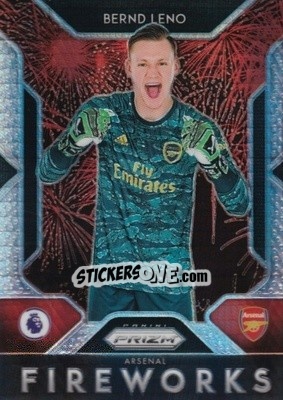 Cromo Bernd Leno - English Premier League 2019-2020. Prizm. Breakaway version - Panini