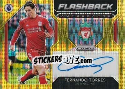 Sticker Fernando Torres - English Premier League 2019-2020. Prizm. Breakaway version n. fba7 - Panini