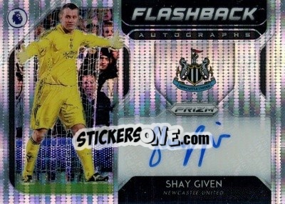 Sticker Shay Given - English Premier League 2019-2020. Prizm. Breakaway version n. fba10 - Panini