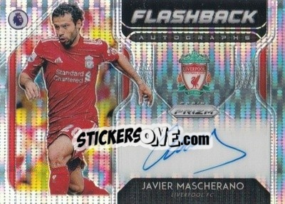 Sticker Javier Mascherano - English Premier League 2019-2020. Prizm. Breakaway version - Panini