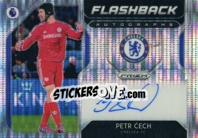 Sticker Petr Cech - English Premier League 2019-2020. Prizm. Breakaway version n. fba16 - Panini