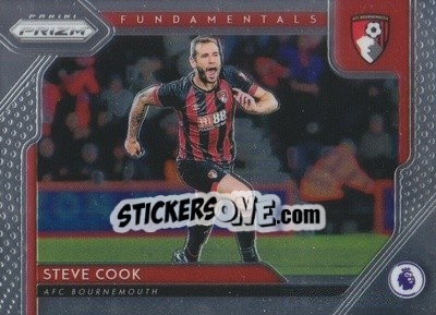 Sticker Steve Cook - English Premier League 2019-2020. Prizm. Breakaway version - Panini