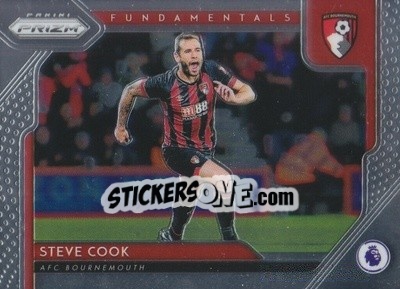 Sticker Steve Cook - English Premier League 2019-2020. Prizm. Breakaway version n. fu1 - Panini