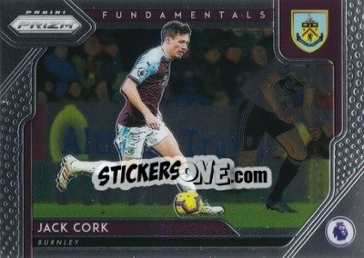 Figurina Jack Cork - English Premier League 2019-2020. Prizm. Breakaway version - Panini