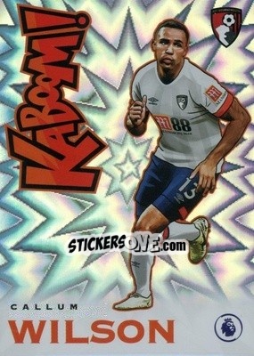 Sticker Callum Wilson - English Premier League 2019-2020. Prizm. Breakaway version n. k1 - Panini