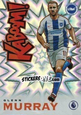 Sticker Glenn Murray - English Premier League 2019-2020. Prizm. Breakaway version - Panini