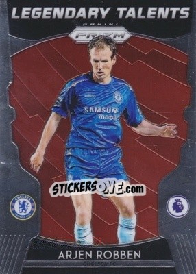 Sticker Arjen Robben - English Premier League 2019-2020. Prizm. Breakaway version n. lt7 - Panini