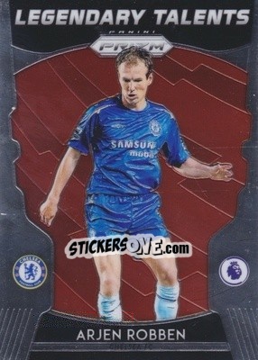 Sticker Arjen Robben - English Premier League 2019-2020. Prizm. Breakaway version - Panini