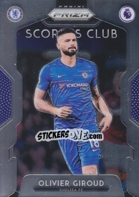 Cromo Olivier Giroud - English Premier League 2019-2020. Prizm. Breakaway version - Panini