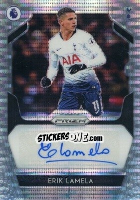 Sticker Erik Lamela - English Premier League 2019-2020. Prizm. Breakaway version n. s16 - Panini
