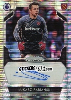 Sticker Lukasz Fabianski - English Premier League 2019-2020. Prizm. Breakaway version n. s31 - Panini