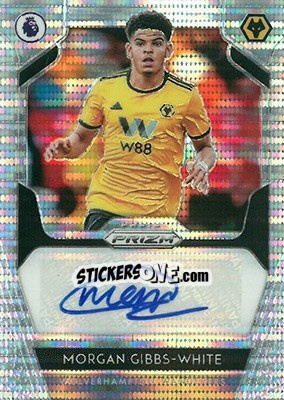 Sticker Morgan Gibbs-White - English Premier League 2019-2020. Prizm. Breakaway version n. s37 - Panini