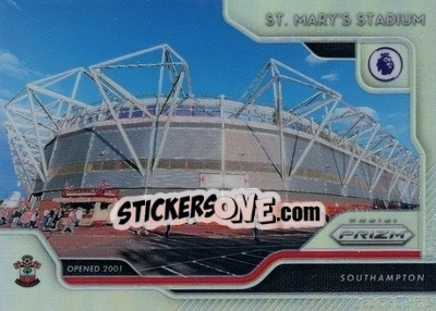 Sticker St. Mary's Stadium - English Premier League 2019-2020. Prizm. Breakaway version n. st12 - Panini