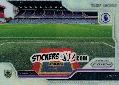 Sticker Turf Moor - English Premier League 2019-2020. Prizm. Breakaway version n. st14 - Panini