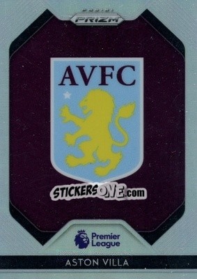 Sticker Aston Villa - English Premier League 2019-2020. Prizm. Breakaway version - Panini