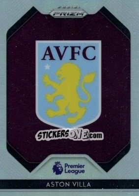 Sticker Aston Villa - English Premier League 2019-2020. Prizm. Breakaway version n. tl18 - Panini