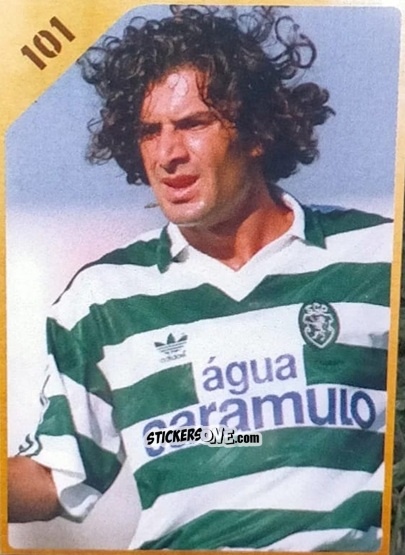 Figurina Luis Figo - Sporting 1906-2012 n. 101 - NO EDITOR