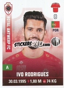 Sticker Ivo Rodrigues - Belgian Pro League 2019-2020 - Panini