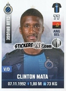 Sticker Clinton Mata - Belgian Pro League 2019-2020 - Panini