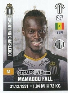 Sticker Mamadou Fall - Belgian Pro League 2019-2020 n. 98 - Panini