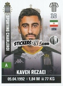 Sticker Kaveh Rezaei - Belgian Pro League 2019-2020 - Panini