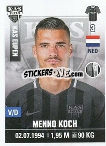 Sticker Menno Koch - Belgian Pro League 2019-2020 - Panini