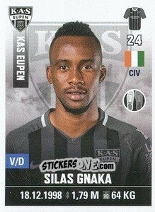 Sticker Silas Gnaka - Belgian Pro League 2019-2020 n. 115 - Panini
