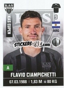 Cromo Flavio Ciampichetti - Belgian Pro League 2019-2020 - Panini