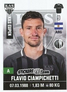 Sticker Flavio Ciampichetti - Belgian Pro League 2019-2020 n. 124 - Panini