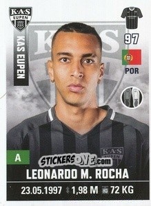 Sticker Leonardo M Rocha - Belgian Pro League 2019-2020 n. 125 - Panini