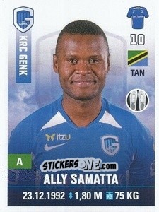 Sticker Ally Samatta - Belgian Pro League 2019-2020 n. 146 - Panini