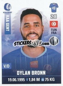 Figurina Dylan Bronn - Belgian Pro League 2019-2020 - Panini