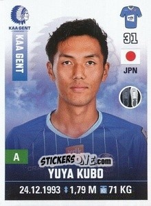 Sticker Yuya Kubo - Belgian Pro League 2019-2020 n. 166 - Panini