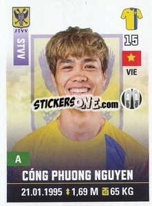 Cromo Cóng Phuong Nguyen - Belgian Pro League 2019-2020 - Panini