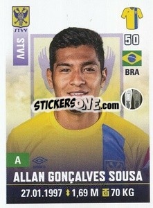 Sticker Allan Gonçalves Sousa - Belgian Pro League 2019-2020 - Panini