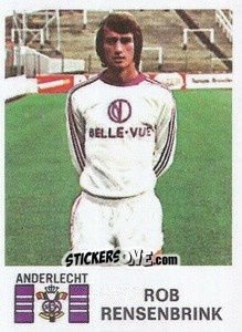 Sticker Rob Rensenbrink 75-76 - Belgian Pro League 2019-2020 n. 341 - Panini