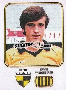 Sticker Erwin Vandenbergh 80-81